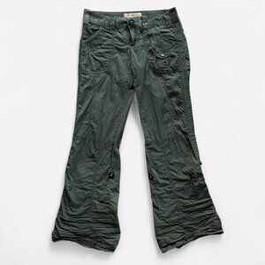 American Rag Cie Y2K low rise flared cargo pants